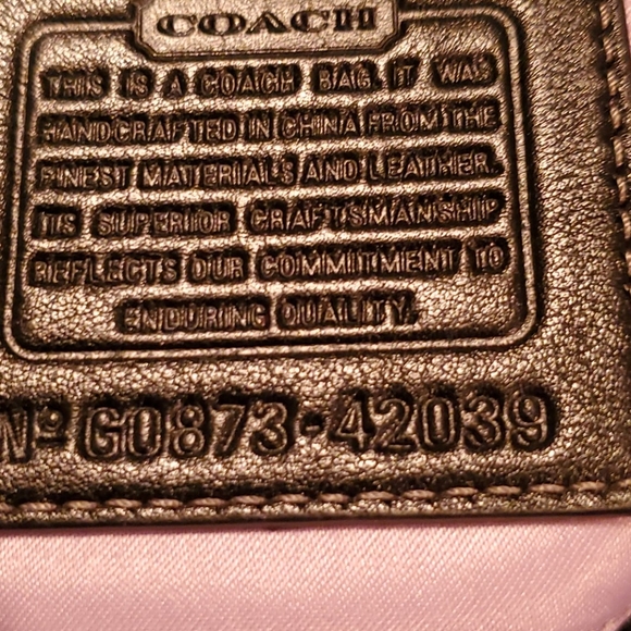 Coach mini black and silver - Picture 3 of 5